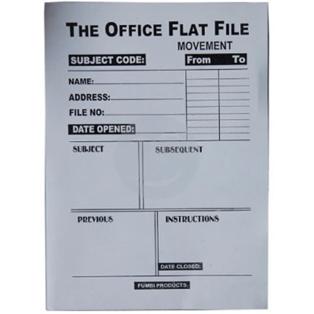 Files And Envelope OFFICE FLAT FILE 12 PCS